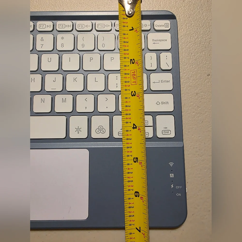 Touch Pad, Brand Unknown, NWOT, Wireless Compatible, Grey/White